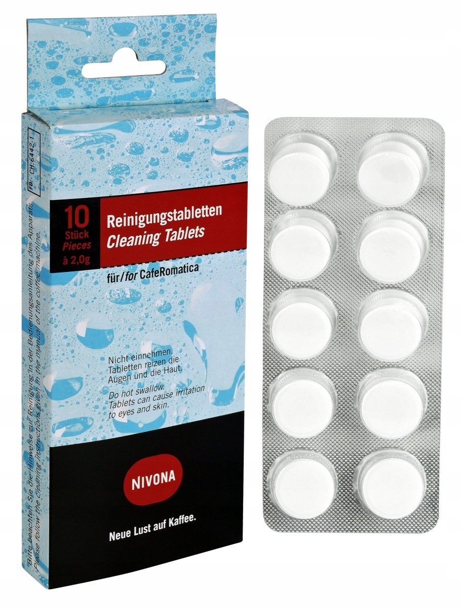 Tablety Nivona čistiace kanvice a espresso stroje 10 ks.