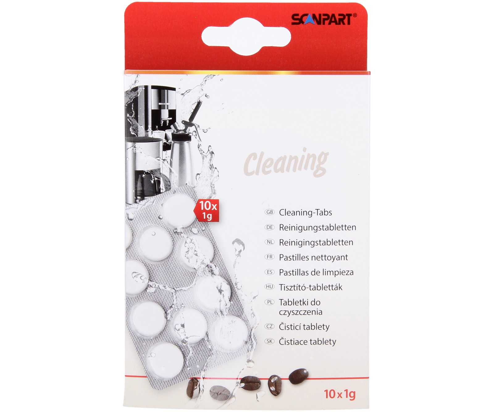 ScanPart Cleaning Tablets 2790000830 pre stroj na espresso