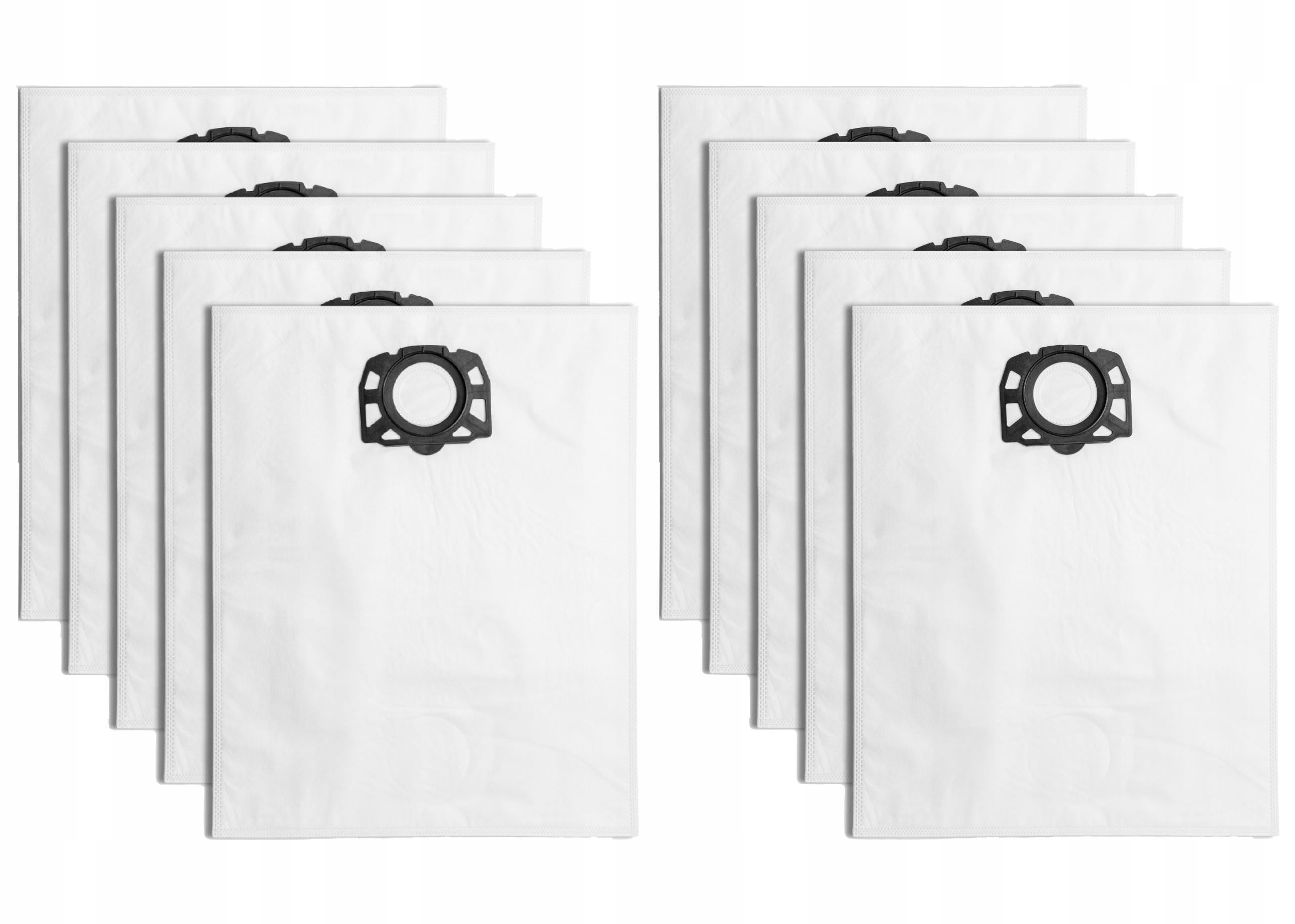 Vrecko, sáčok do vysávača - Syntetický vákuový čistič vrecko Karcher WD4 WD5 WD6 MV4 MV5 MV6 10 PCS.