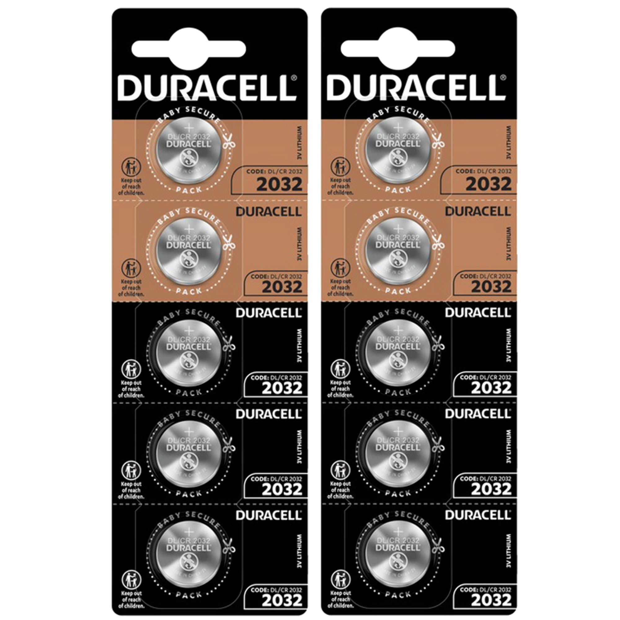 Duracell CR2032 lítiová batéria 5 ks.