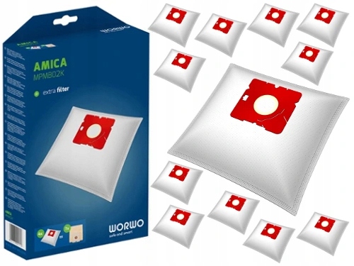 Syntetické vrecko do vysávača MPMB02K 12 ks.