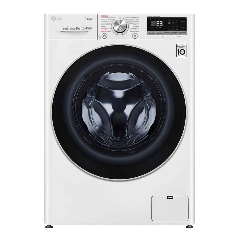LG práčka F4WN708S1 + záruka 10 rokov na invertorový motor
