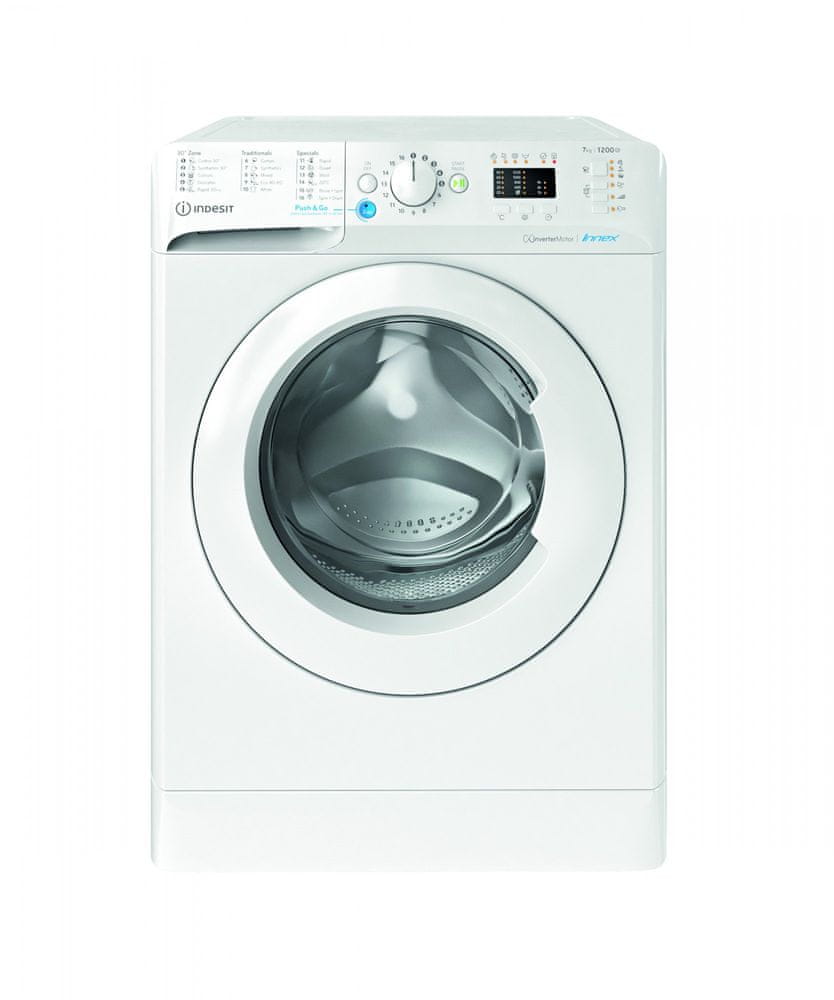 Indesit předem plněná pračka BWA 71295X W EE N + záruka 10 let na motor