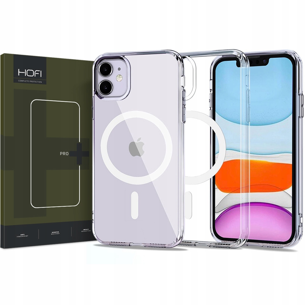 Tech-Protect Back pre Apple iPhone XI Špeciálna bezfarebná geometrická + temperované sklo Hofi pre Apple iPhone 11
