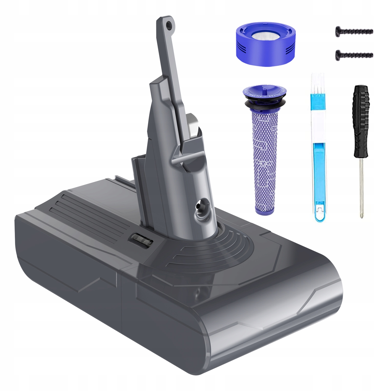 21,6V 5000mAh akumulátor pre Dyson V8 SV10