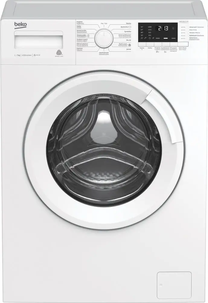 Beko práčka WUE7612CSX0 + darček Lenor Gold Orchid Color All-in-1, 63 ks