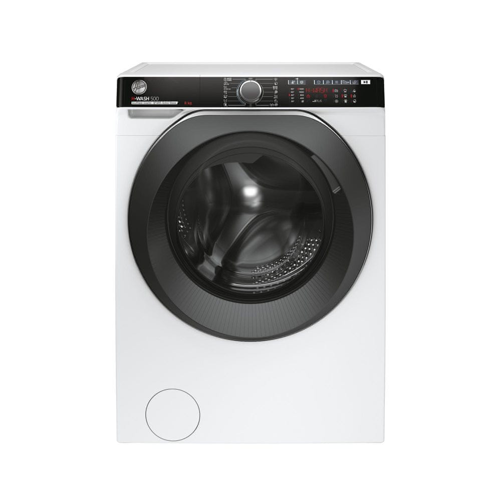 Hoover HWP 48AMBC/1-S + záruka 5 ročná + záruka 11 ročná na motor + darček Lenor Gold Orchid Color All-in-1, 63 ks