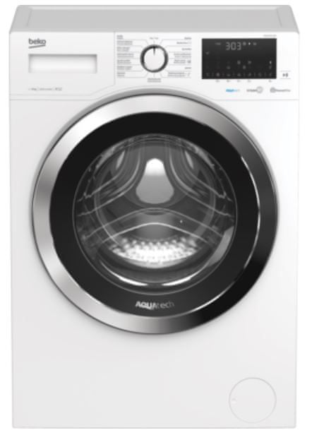 Beko práčka WUE8736CSXN + 2x darček Lenor Gold Orchid Color All-in-1, 63 ks