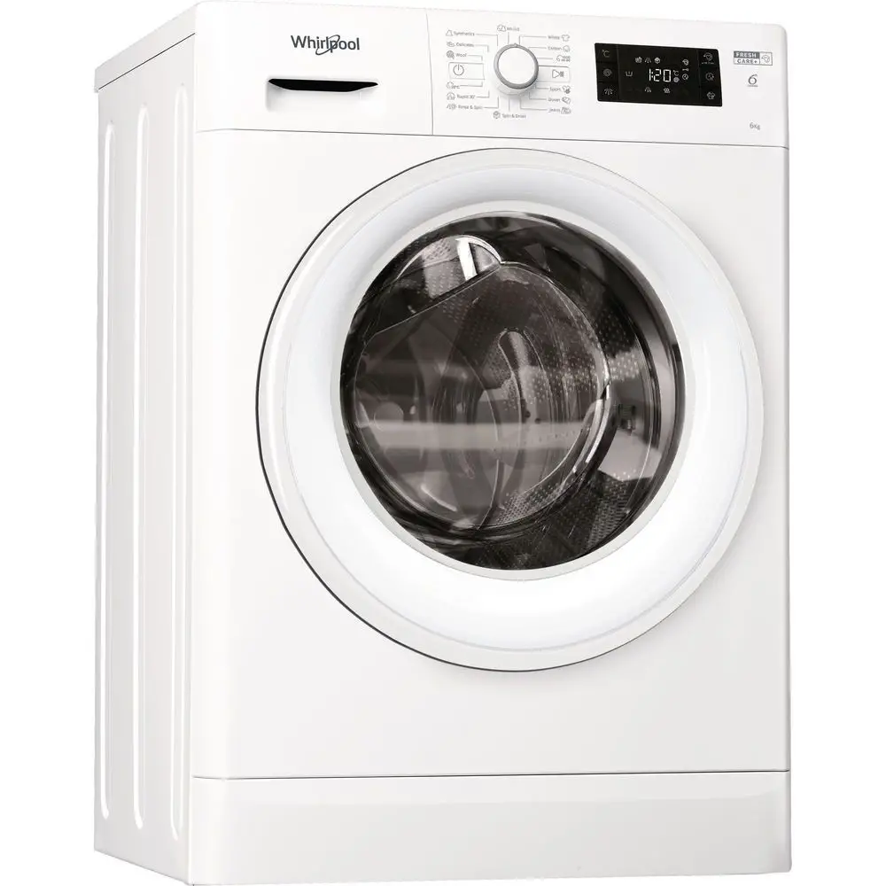 Whirlpool práčka FWSG 61251 W EE N + záruka 5 rokov na motor + darček Lenor Gold Orchid Color All-in-1, 63 ks