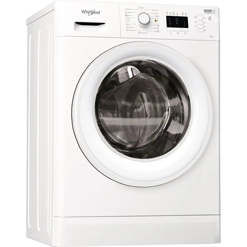 Whirlpool práčka FWSL 61051 W EE N + záruka 5 rokov na motor + darček Lenor Gold Orchid Color All-in-1, 63 ks