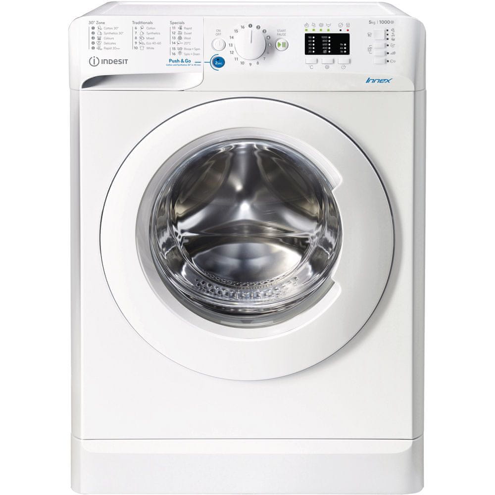 Indesit BWSA 51051 W EE N + záruka 5 rokov na motor