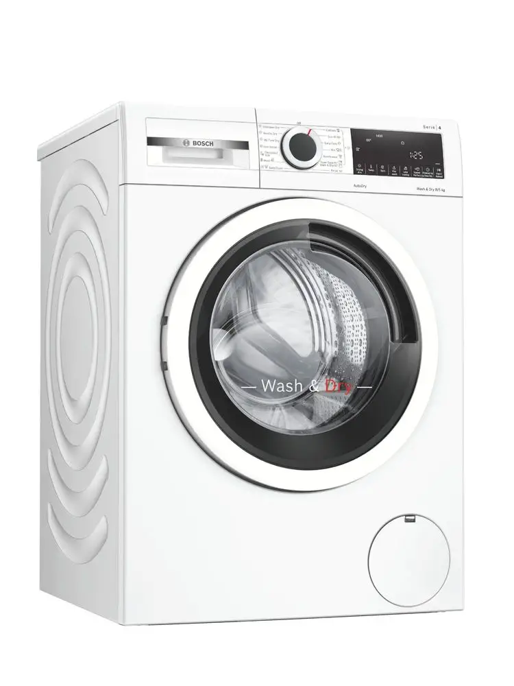 Bosch práčka so sušičkou WNA13400BY + 2x darček Lenor Gold Orchid Color All-in-1, 63 ks