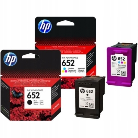 Sada atramentov HP 652 F6V25AEF6V24AE