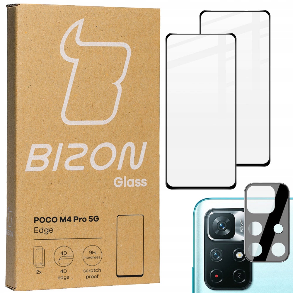 Bizón sklo temperované sklo pre Xiaomi POCO M4 PRO 5G