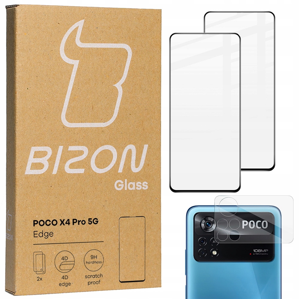 Bizón sklo temperované sklo pre Xiaomi POCO X4 PRO 5G