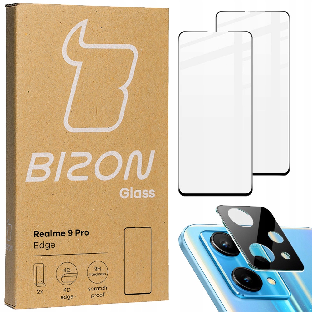 Bizón sklo temperované sklo pre Realme 9 Pro