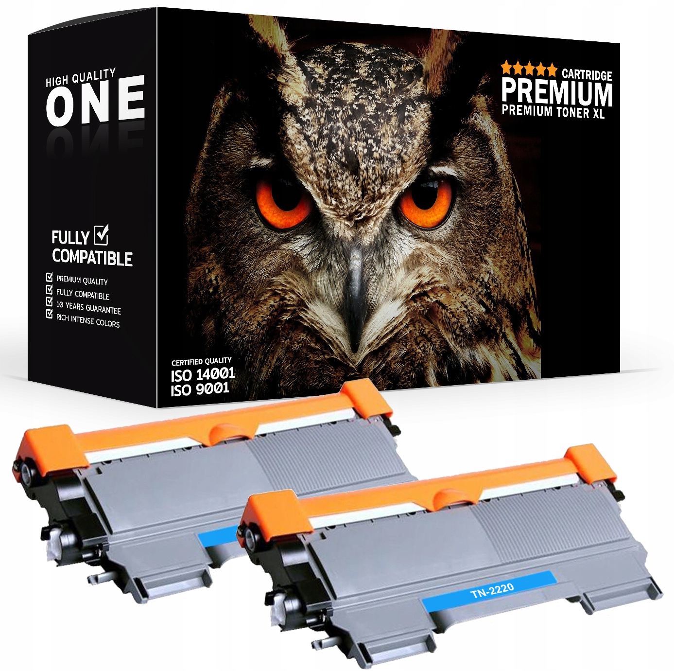 Toner Commerce Atrament do Brother TN-2010 TN-2220 TN2220 DCP-7055W DCP-7057E čierny (čierny)