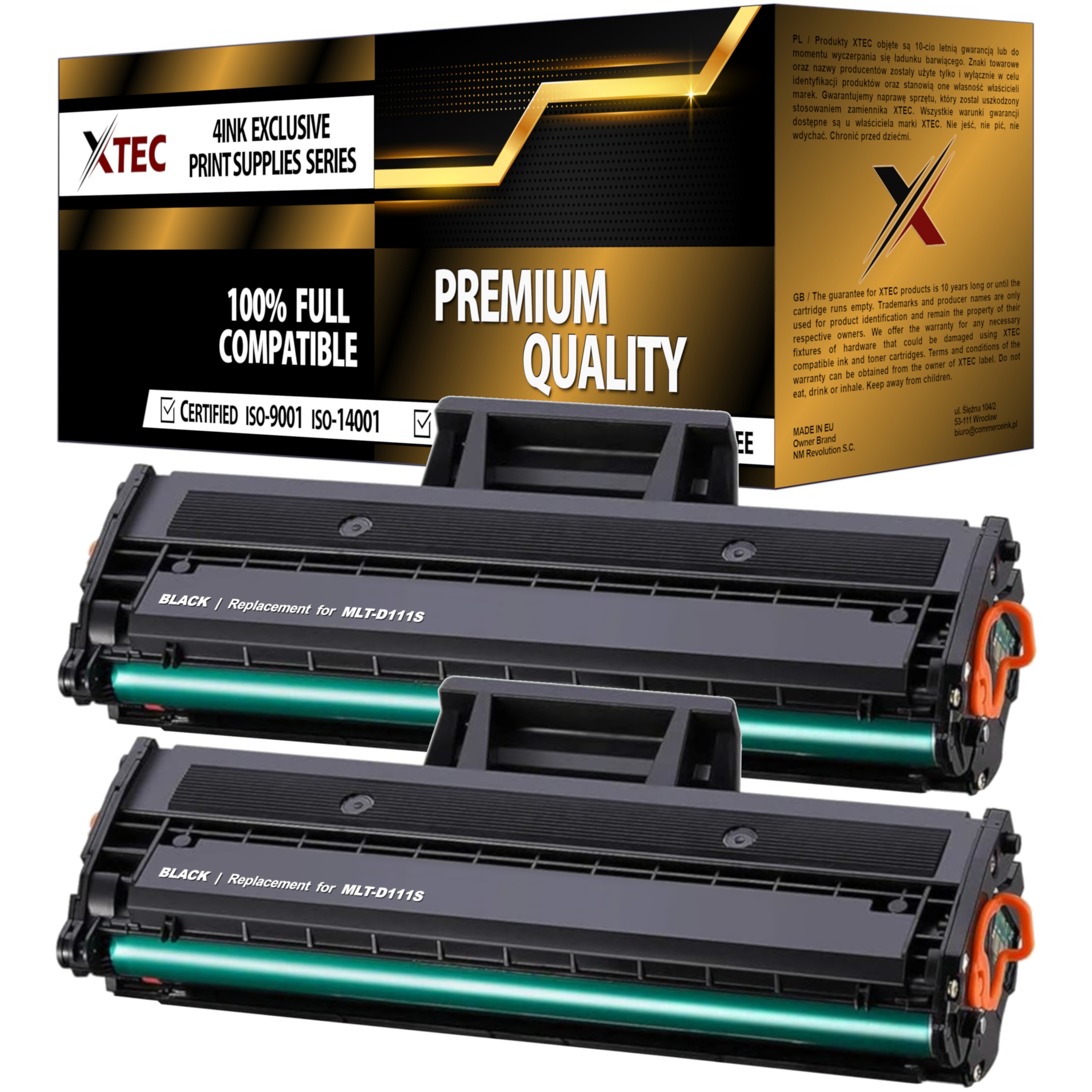 Toner XTEC do Samsung XPRESS M2020 M2022 M2070 M2070W M2026 M2020W čierny (čierny)