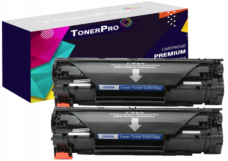 Toner Toner-pro pre HP CF283A-2x black (black), set