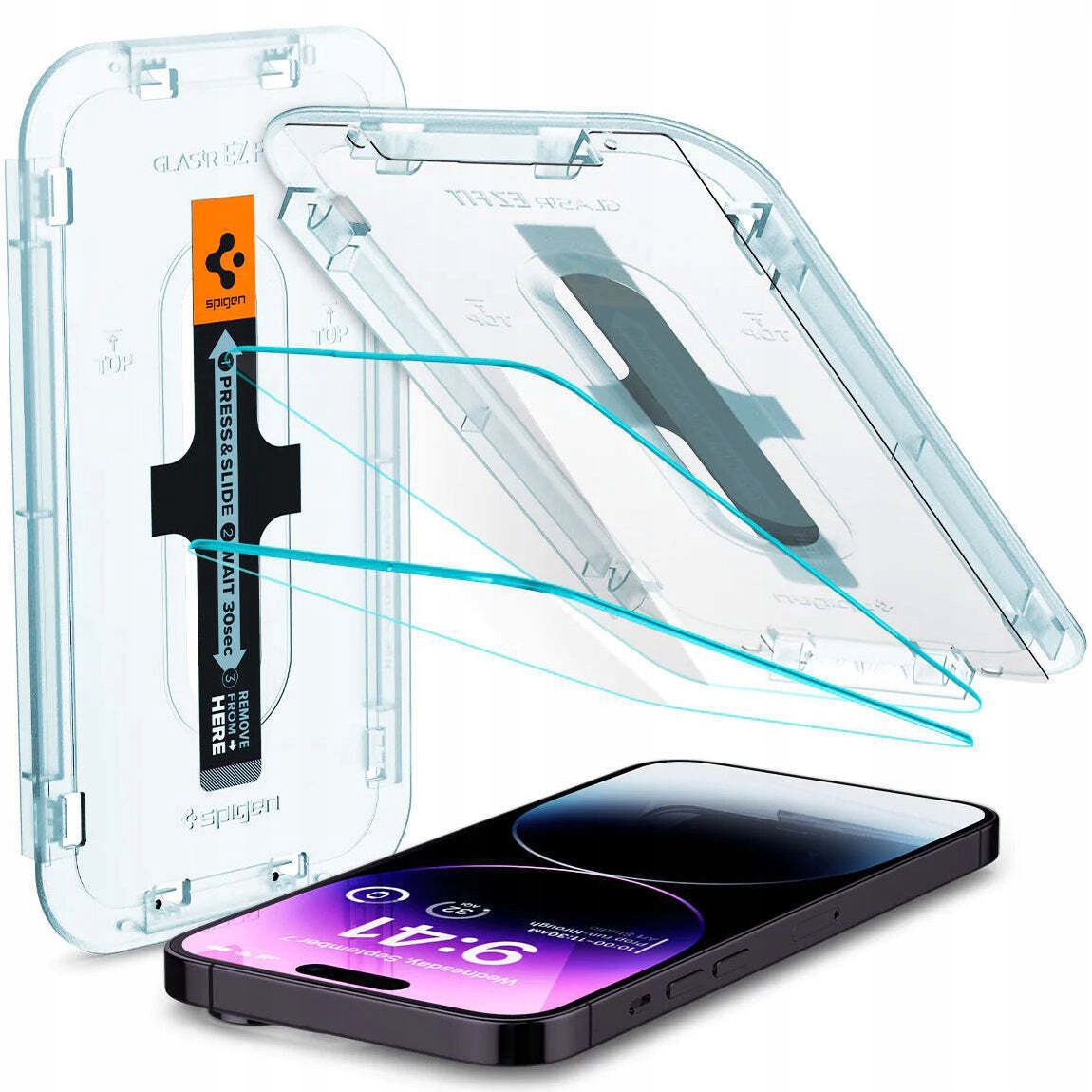 Tvrdené sklo Spigen pre Apple iPhone 14 Pro 2 ks.