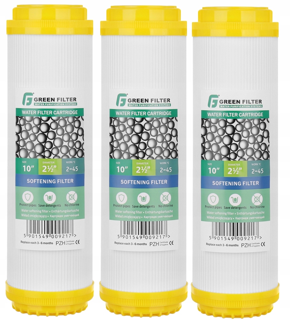 Zelená Filtračná vložka do filtra Zmäkčovací filter 1 ks.