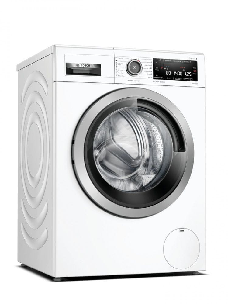 Bosch pračka WAV28MH0BY + záruka 10 rokov na motor + 2x darček Lenor Gold Orchid Color All-in-1, 63 ks