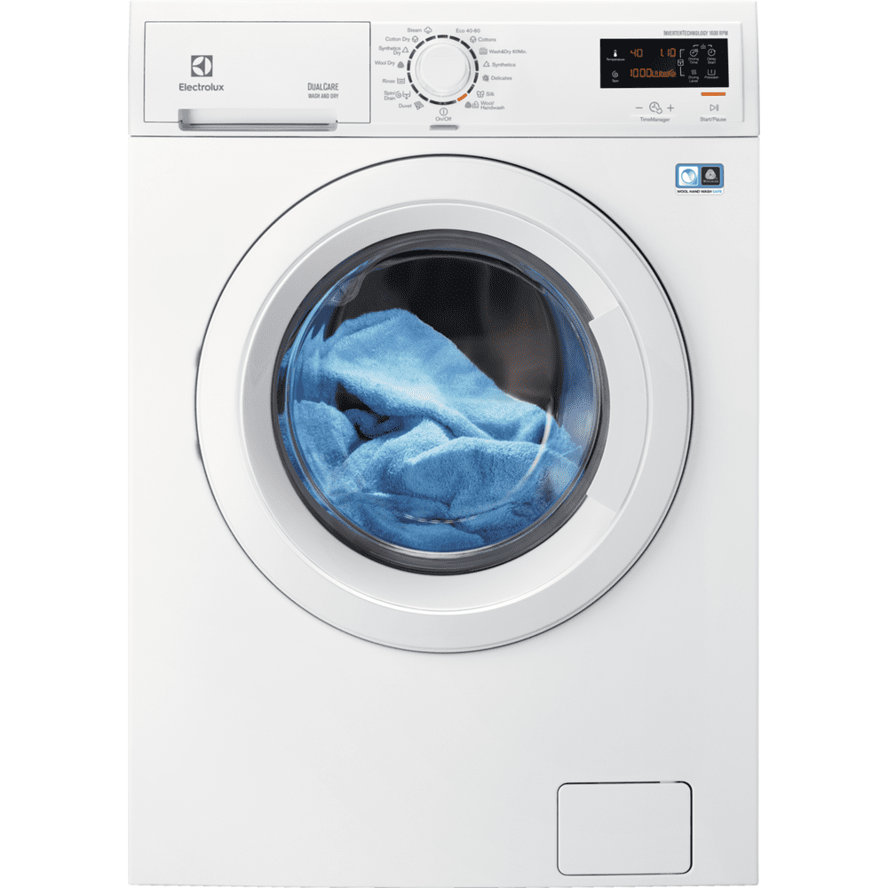 Electrolux práčka so sušičkou PerfectCare 700 EWW1685W + záruka 10 rokov + darček Lenor Gold Orchid Color All-in-1, 63 ks