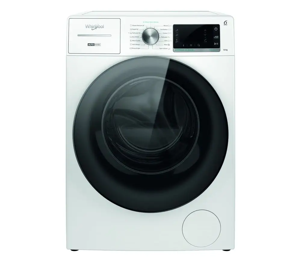 Whirlpool práčka W8 W046WB EE + záruka 20 rokov na motor + 2x darček Lenor Gold Orchid Color All-in-1, 63 ks