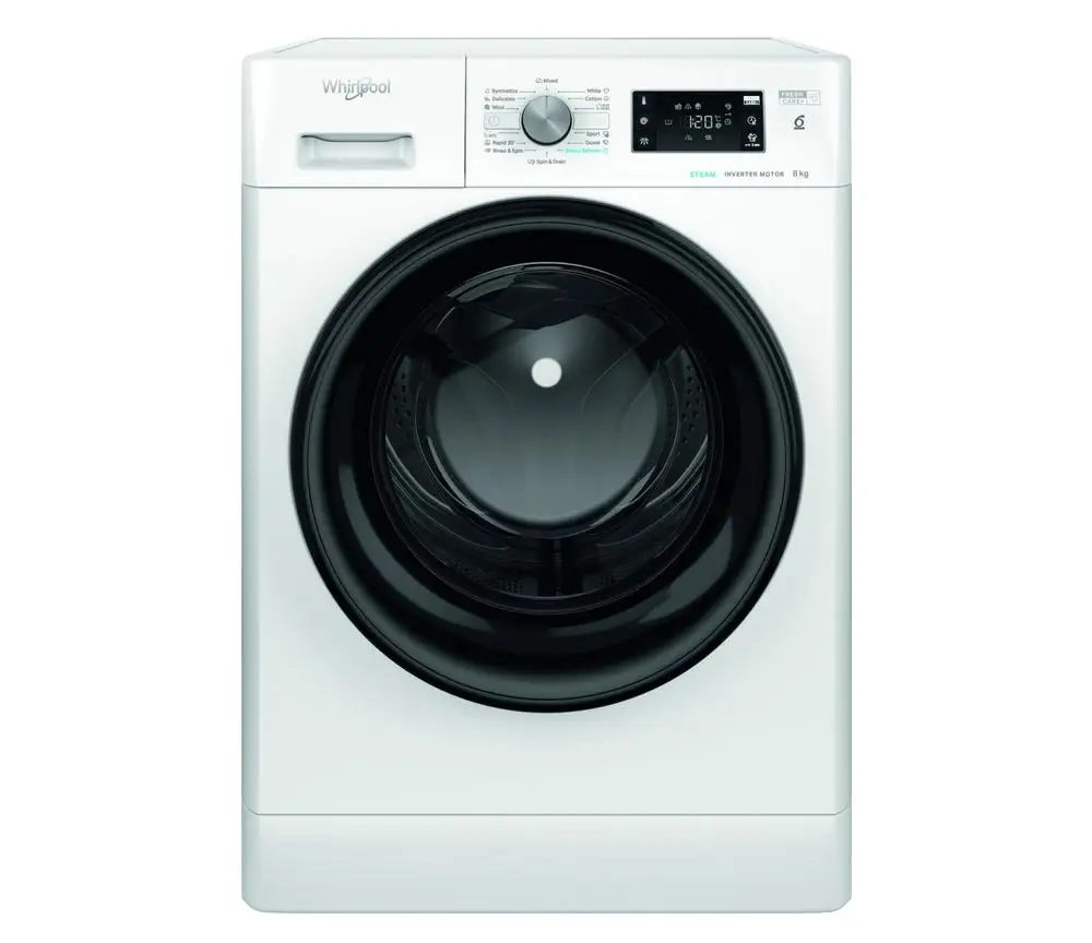 Whirlpool Spredu plnená práčka FFB 8458 BV EE + záruka 10 rokov na motor + darček Lenor Gold Orchid Color All-in-1, 63 ks