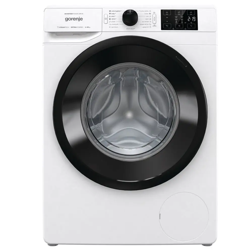 Gorenje spredu plnená práčka WNEI14BS SteamTech + záruka 15 rokov na motor