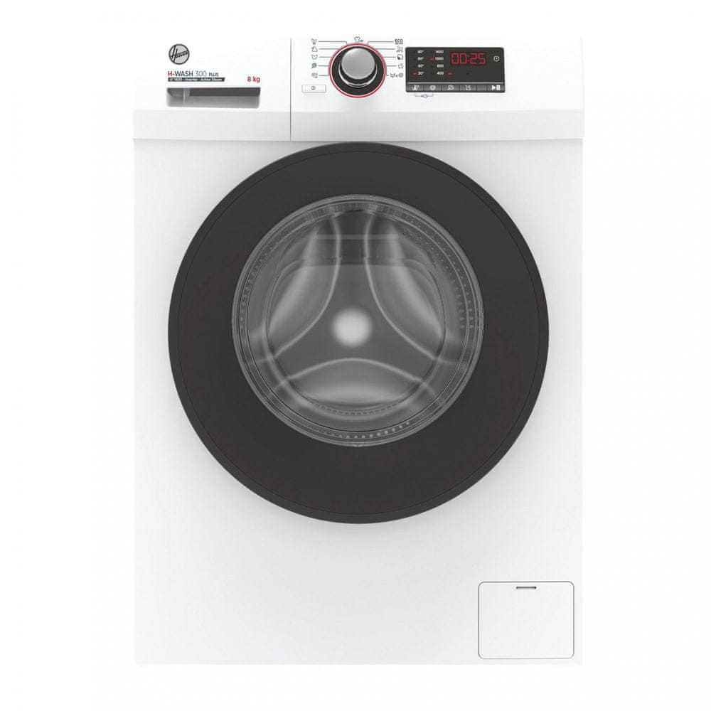 Hoover spredu plnená práčka RH3W 48HMCB-S + záruka 5 rokov + záruka 11 rokov na motor + darček Lenor Gold Orchid Color All-in-1, 63 ks