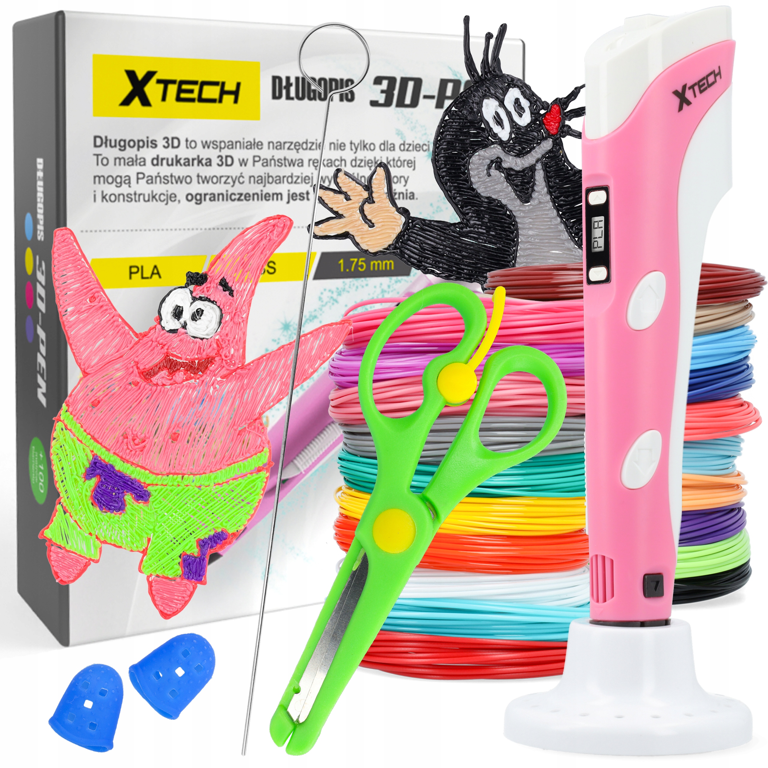 3D pero Xtech 3D-Pen 2 generácie