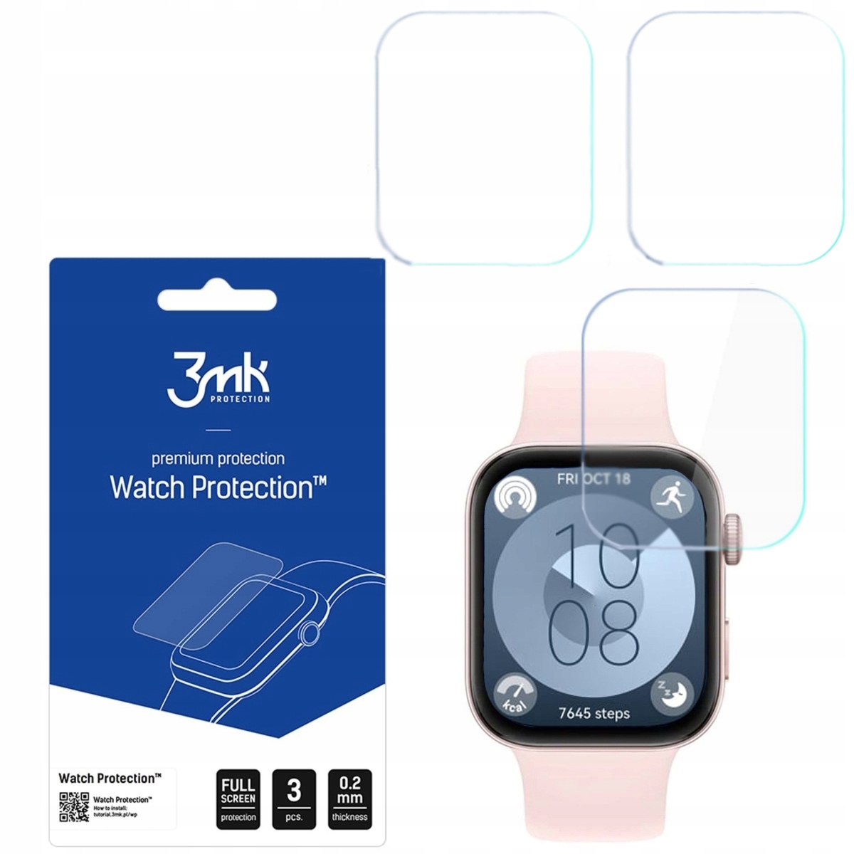 Folia ochronna 3MK Watch Fit 3