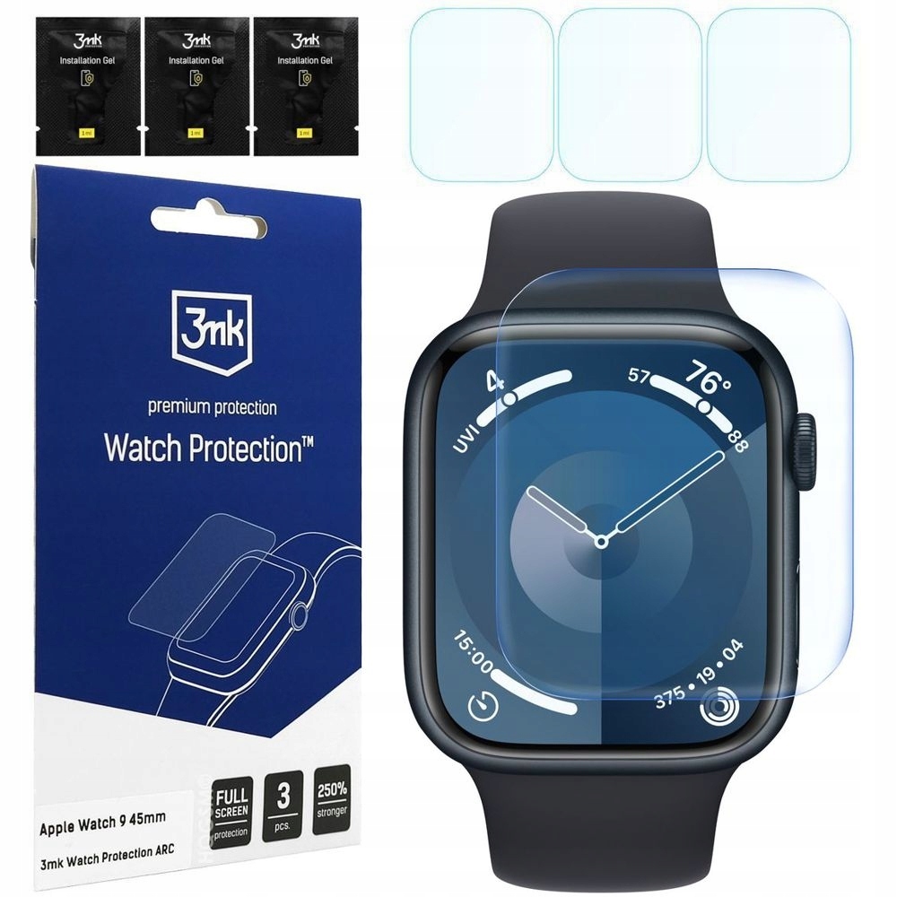 Folia ochronna 3MK Apple Watch 9 45mm