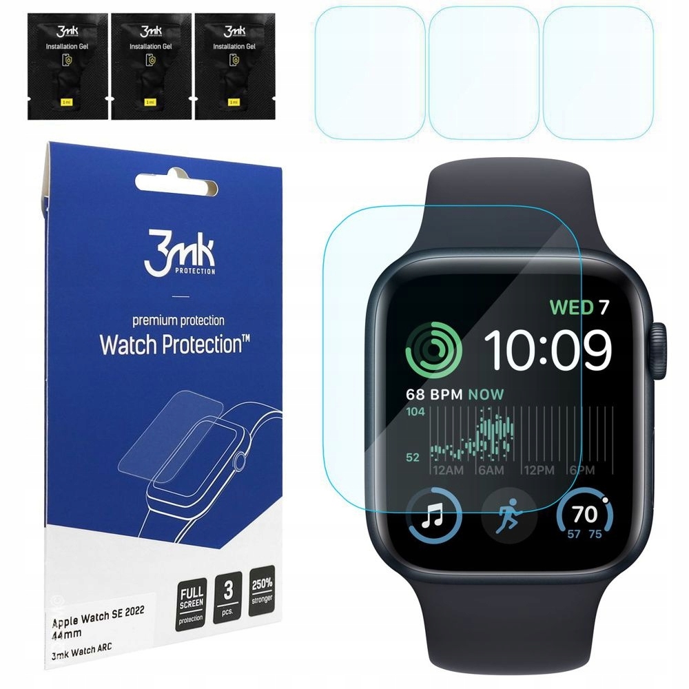 Ochranná fólia 3MK Apple Watch SE 2022 44mm