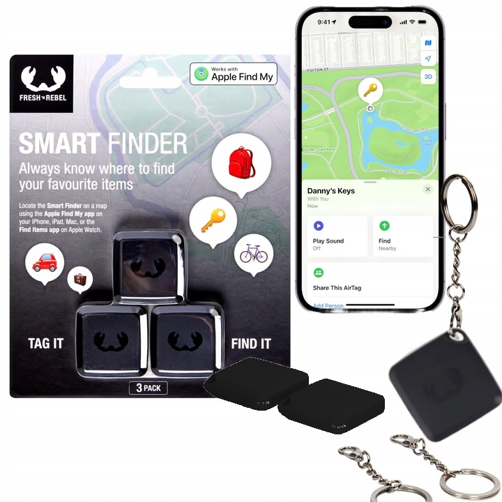 Lokalizátor GPS Fresh'n Rebel Smart Finder