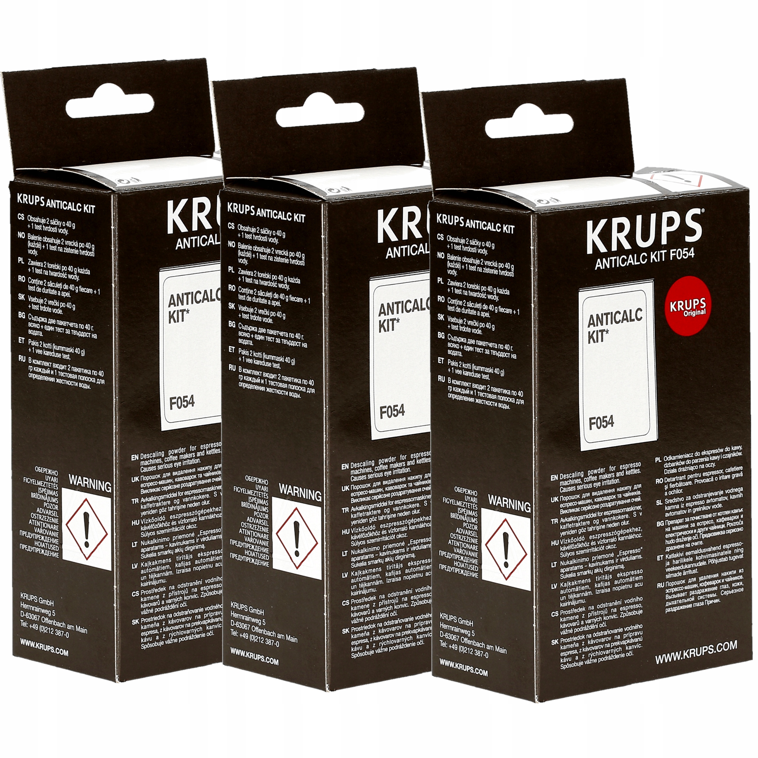 Sada na odstraňovanie vodného kameňa Krups F054001A