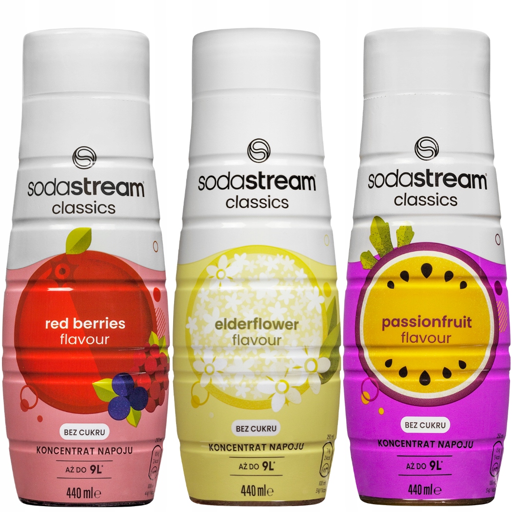 SodaStream Elderflower Zero Flavour sirup 440 ml + 2 ďalšie produkty
