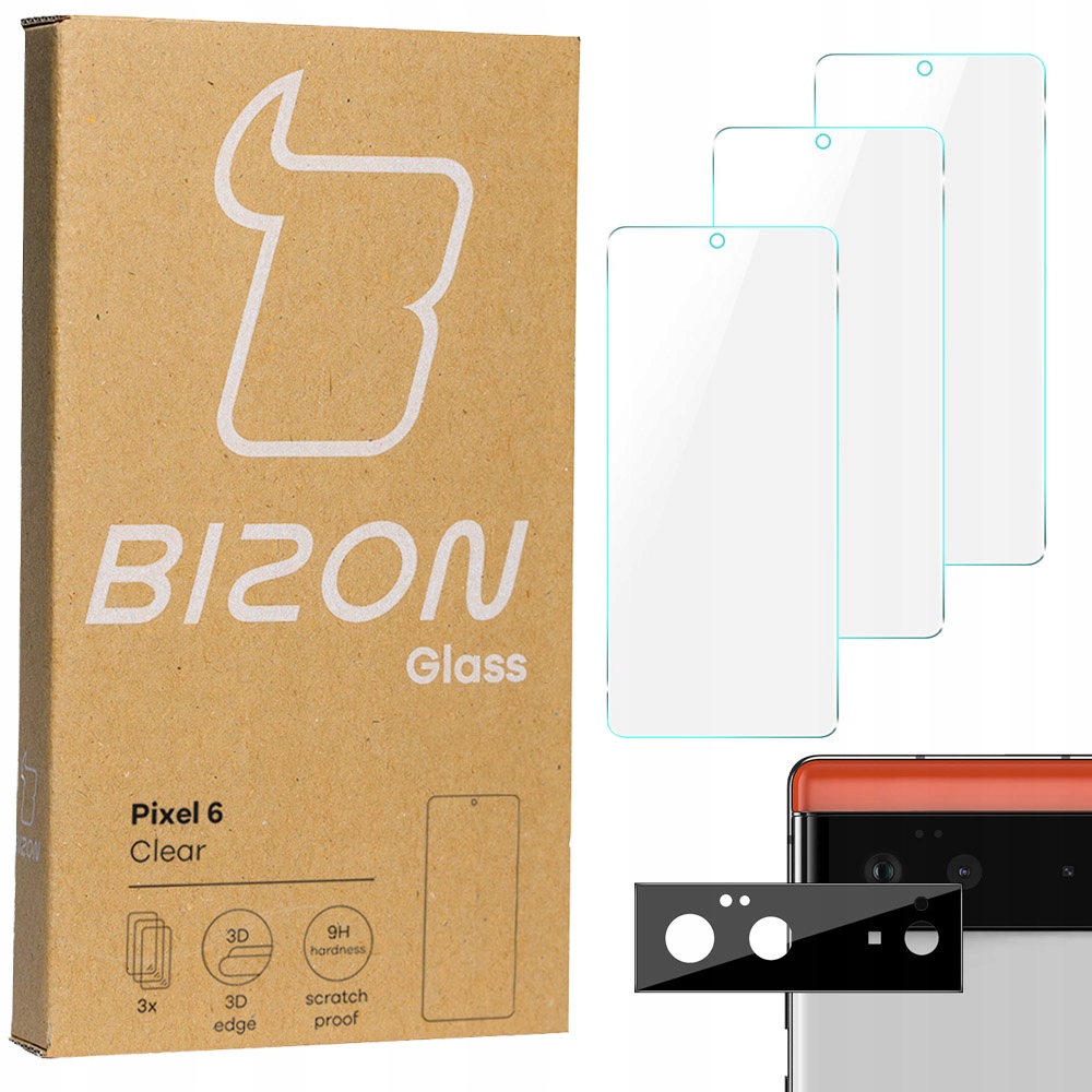 Bison Glass Temperované sklo pre Google Pixel 6