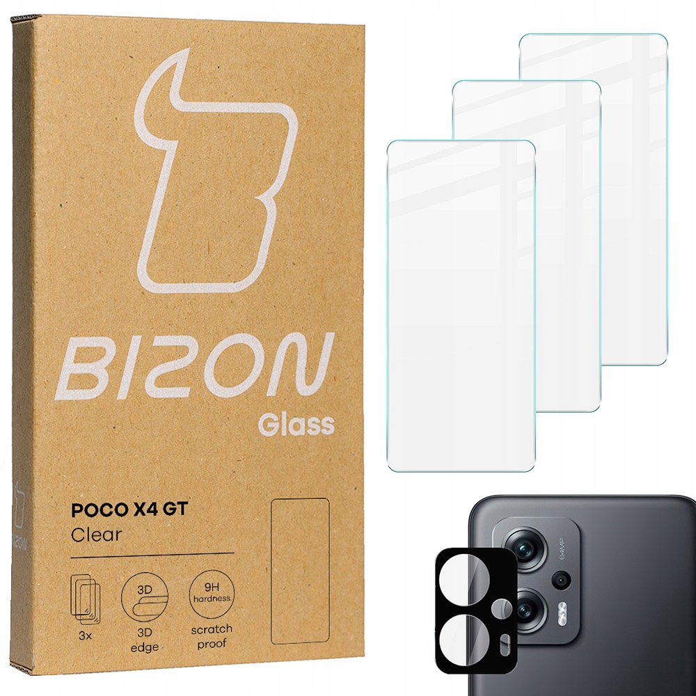 Bizón sklo temperované sklo pre Xiaomi POCO x4 GT