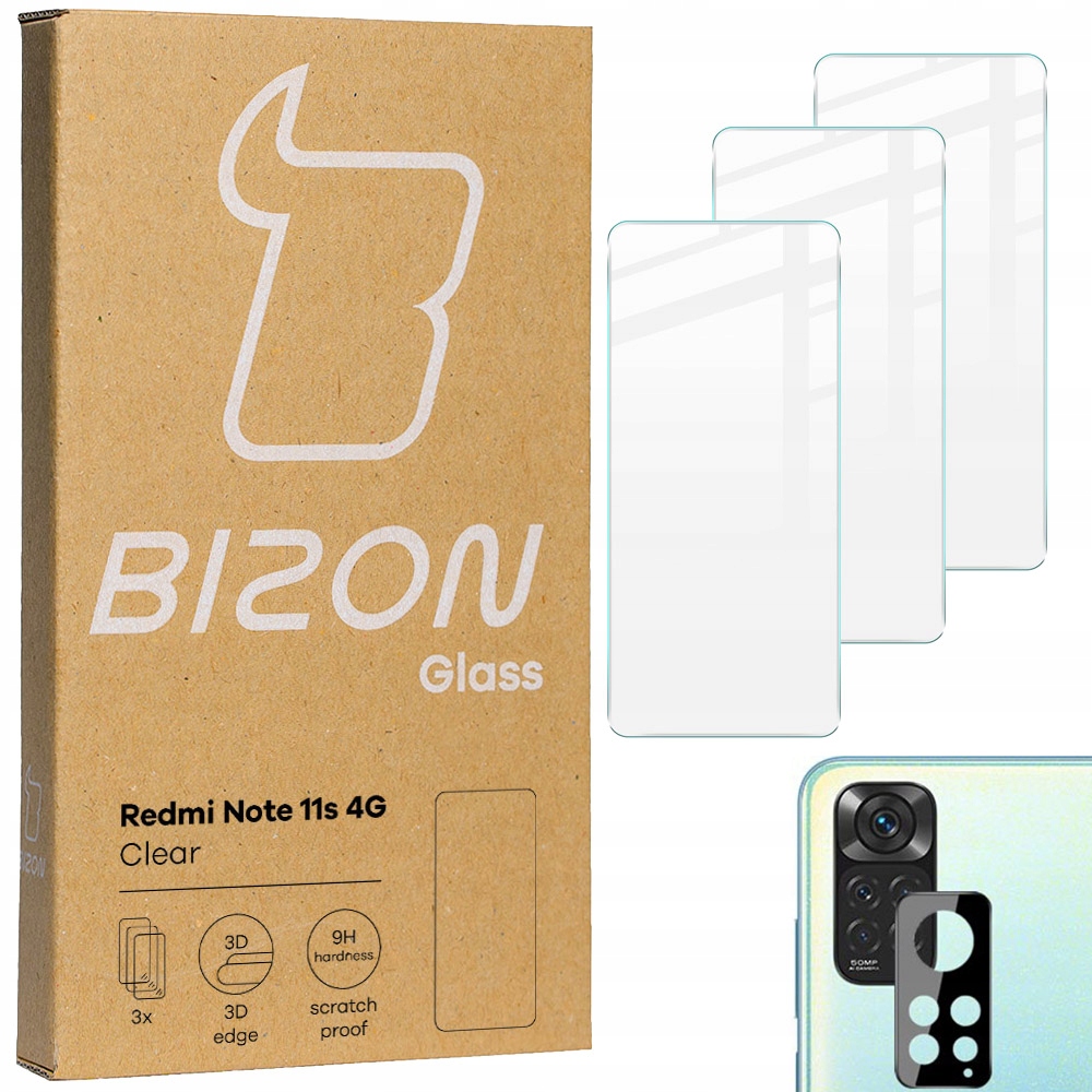 Bizón sklo temperované sklo pre Xiaomi Redmi Note 11s 4G