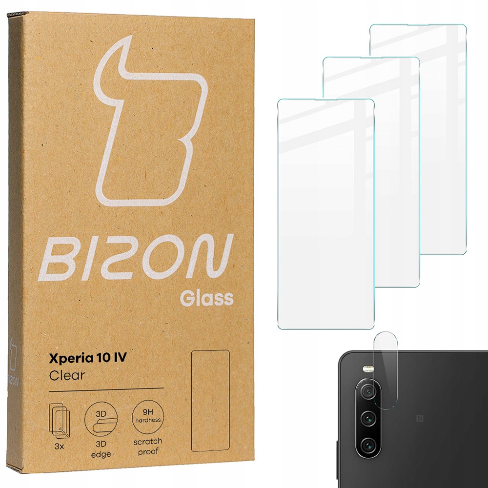 Bizón sklo temperované sklo pre Sony Xperia 10 IV