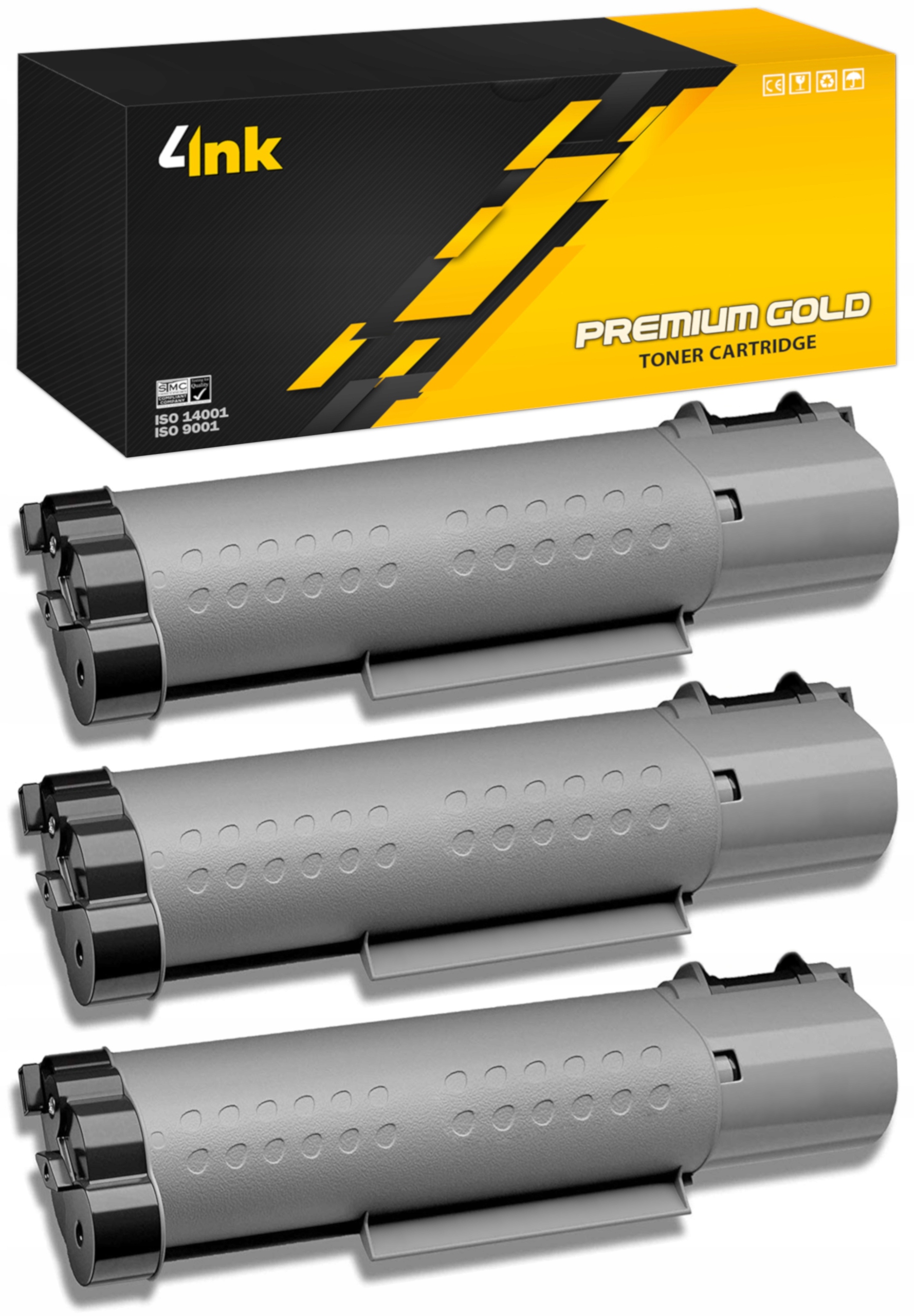 4INK toner pre Brother TNB023-TN-B023-pre tlačiarne-DCP-HL-MFC-023 čierny (čierny)