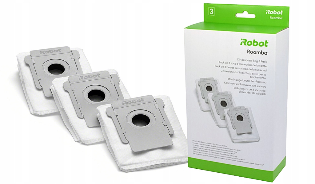 Vrecko, sáčok do vysávača - 3x taška pre stanicu Clean Base Roomba i7+ S9 S9+