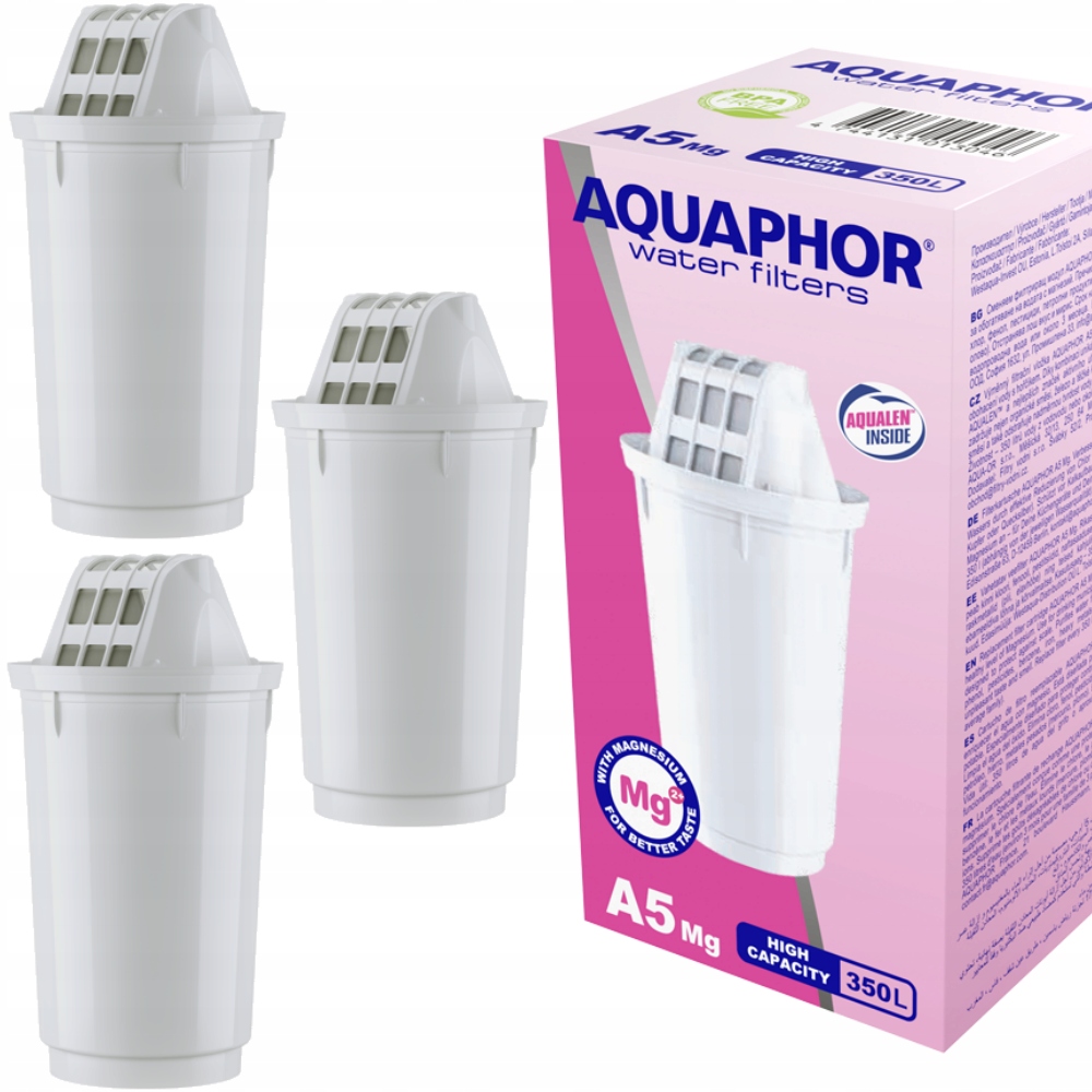 Filtračná vložka do kanvičky Aquaphor A5 Mg+ 1 ks.