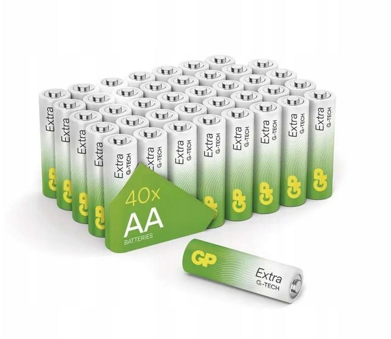 GP AA alkalická batéria (R6) 40 ks.