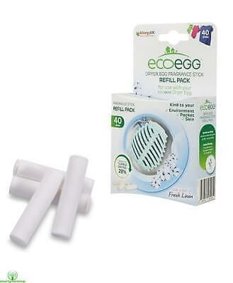 Ecoegg Náhradné tyčinky do sušiaceho vajíčka s vôňou sviežej bavlny
