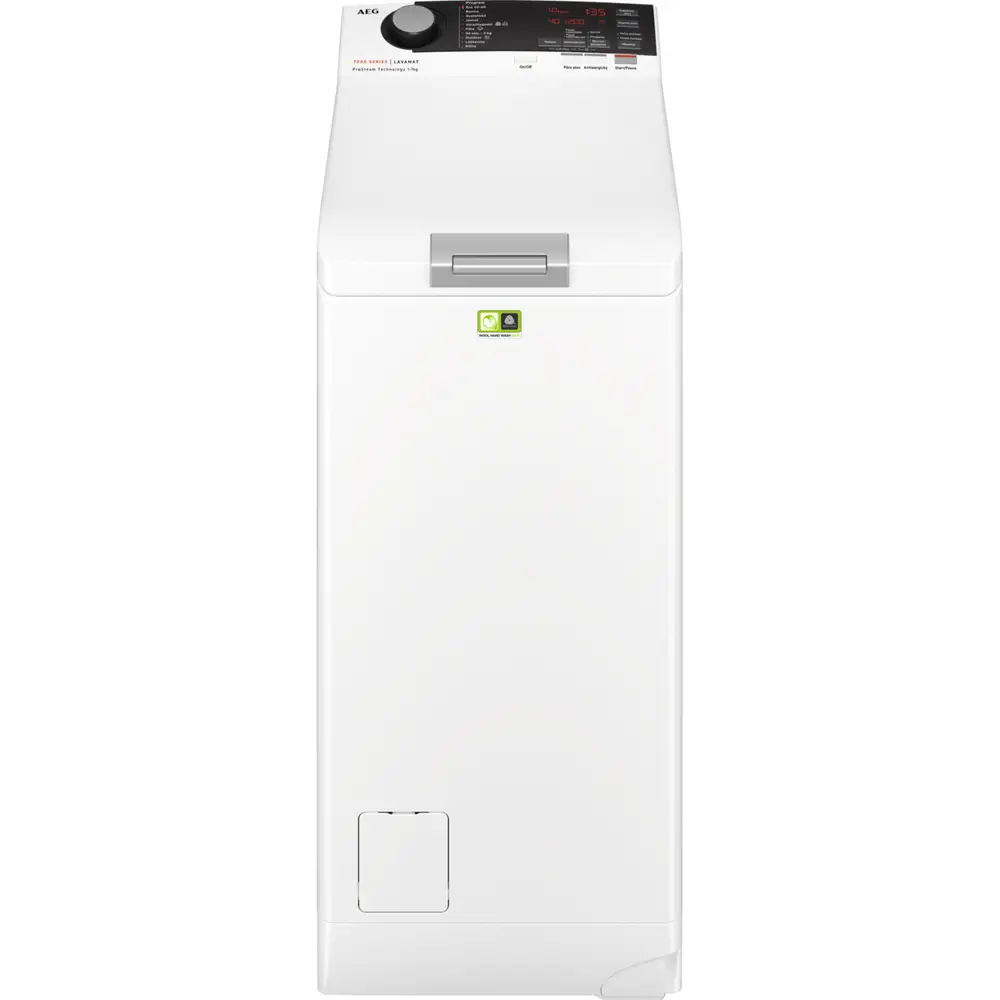 AEG vrchom plnená práčka ProSteam LTN7E273C + 2x darček Lenor Gold Orchid Color All-in-1, 63 ks
