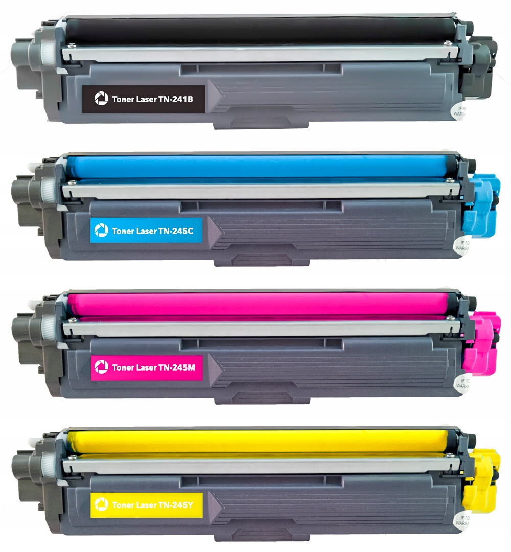 4INK toner pre Brother BR-TN241 čierny (čierny), červený (purpurový), modrý (azúrový), set, žltý (žltý)