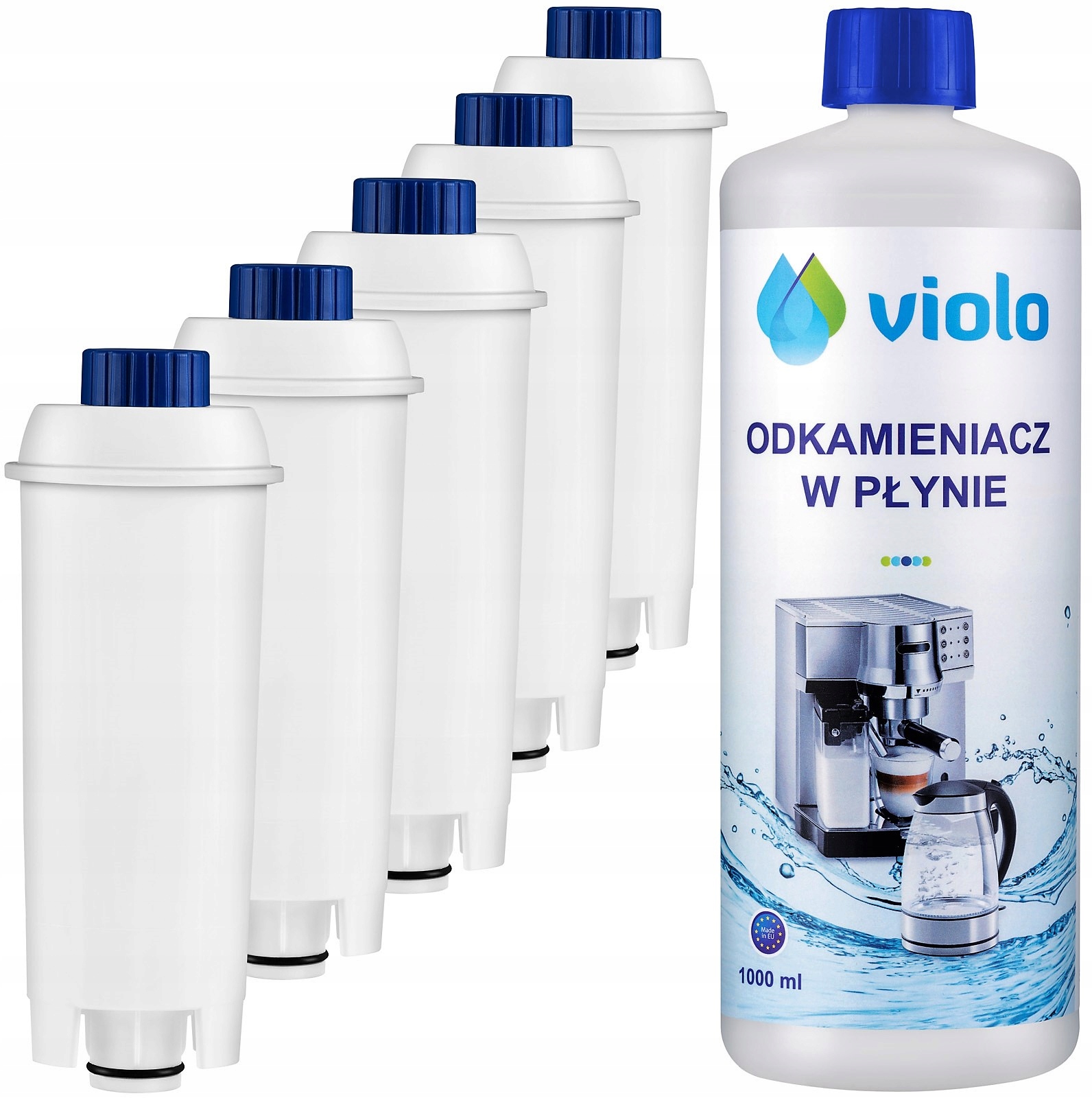 Filtračná vložka Violo Filter do kávovaru DELONGHI DLS C002 5 ks.